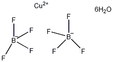 四氟硼酸铜六水结构式