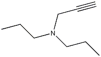 3-二-正丙基氨基-1-丙炔结构式