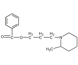哌罗卡因结构式