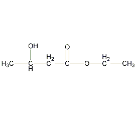 (S)-(+)-3-羟基-丁酸乙酯结构式