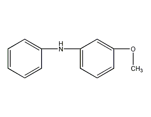 3-甲氧基二苯胺结构式