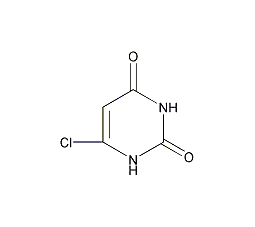 3-甲基-6-氯尿嘧啶结构式