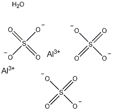 硫酸铝14-18水结构式