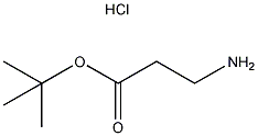 β-丙氨酸叔丁酯盐酸盐结构式