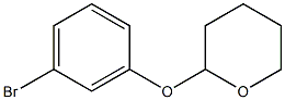 2-(3-溴苯氧基)四氢-2H-吡喃结构式