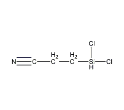 3-(二氯硅烷)丙腈结构式