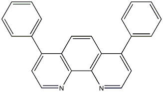 4,7-二苯-1,10-菲咯啉结构式