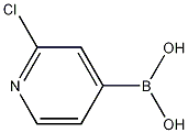 2-氯吡啶-4-硼酸结构式