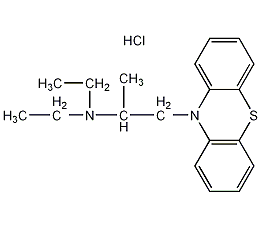 盐酸乙丙嗪结构式