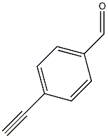 4-乙炔基苯甲醛结构式