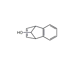 1,4-二氢-1,4-亚甲基-9-萘醇结构式