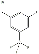 3-氟-5-(三氟甲基)苄基溴结构式