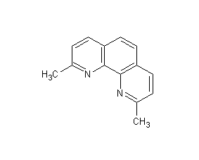 2,9-二甲基-1,10-菲罗啉结构式