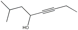 2-甲基-5-辛炔-4-醇结构式