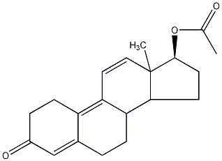 乙酸去甲雄三烯醇酮结构式