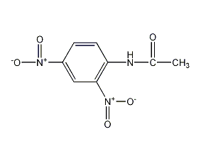 2,4-二硝基乙酰苯胺结构式