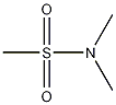 N,N-二甲基甲磺酰胺结构式