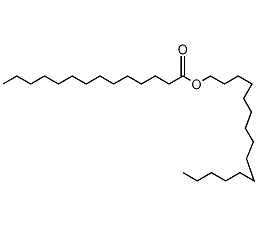 肉豆蔻酸十五烷烷基酯结构式