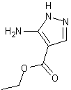 3-氨基-4-吡唑羧酸乙酯结构式