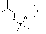 甲基磷酸二异丁酯结构式