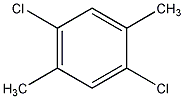 2,5-二氯对二甲苯结构式