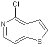 4-氯噻吩并[3,2-C]吡啶结构式