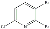 2,3-二溴-6-氯吡啶结构式