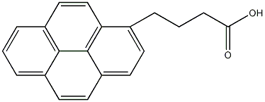 1-芘丁酸结构式