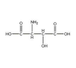 (2S,3R)-2-氨基-3-羟基丁二酸结构式