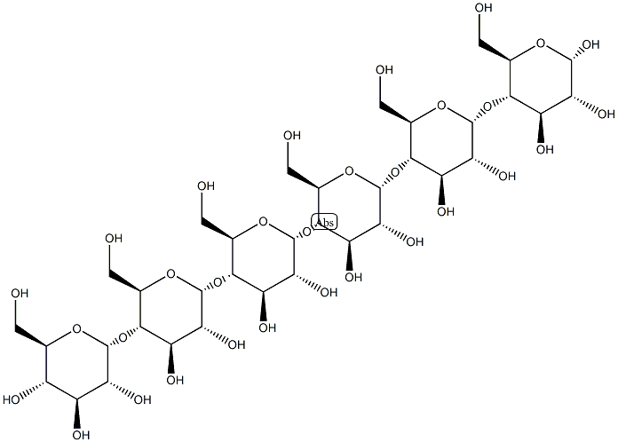 麦芽六糖结构式