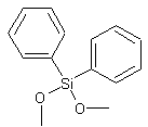 二甲氧基二苯基硅烷结构式