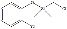 Chloromethyl-2-chlorophenoxy-dimethylsilane