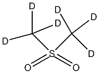 二甲基砜-d6结构式
