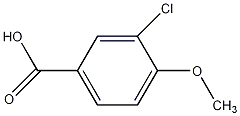 4-甲氧基-3-甲基苯甲酸结构式