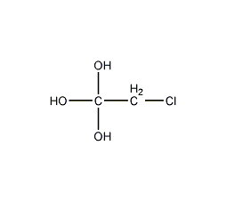 1-氯-2-甲基-2-丙醇结构式