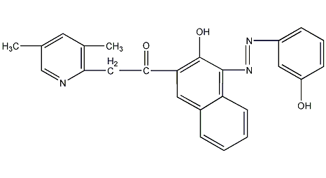 二甲苯基蓝II结构式