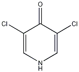 3,5-二氯-4-吡啶酮结构式
