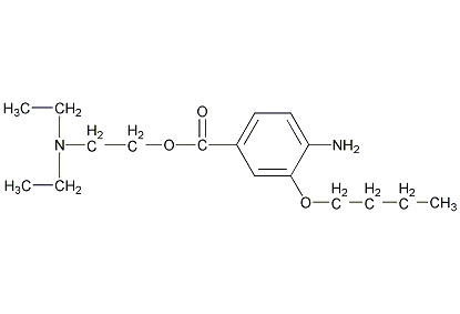 丁氧卡因结构式