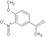 4'-甲氧基－2－硝基苯乙酮结构式