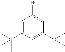 1-溴-3,5-二-叔-丁基苯结构式