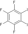 1,2-二碘四氟苯结构式
