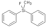 二苯基甲基硅烷氟结构式