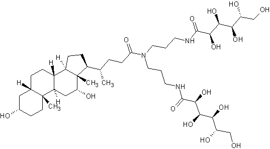 N,N-Bis[3-(D-gluconoylamino)propyl]-3,12-dihydroxycholan-24-amide