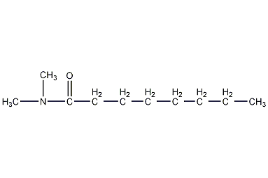 N,N-二甲基辛酰胺结构式