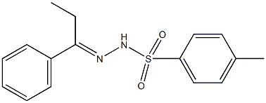 1-丙基酰苯甲苯磺酰腙结构式