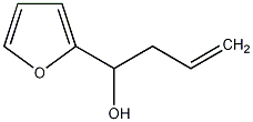 4-(2-呋喃基)-1-丁烯-4-醇结构式