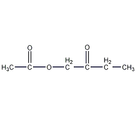 1-乙酰氧基-2-丁酮结构式