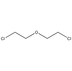 双(2-氯乙基)醚结构式