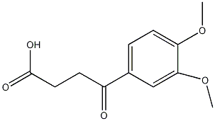 3-(3,4-二甲苯甲酰)丙酸结构式