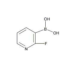 2-氟吡啶-3-硼酸结构式